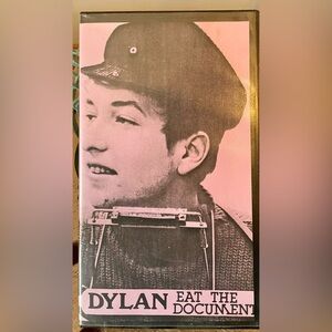 Bob DYLAN  VHS  EAT THE DOCUMENT 1966 European Tour Film. Like new Great VHS